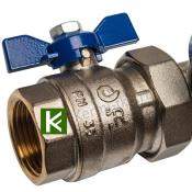 Коллектор для теплого пола с вентилями 7 выходов STOUT SMB 0468 000007